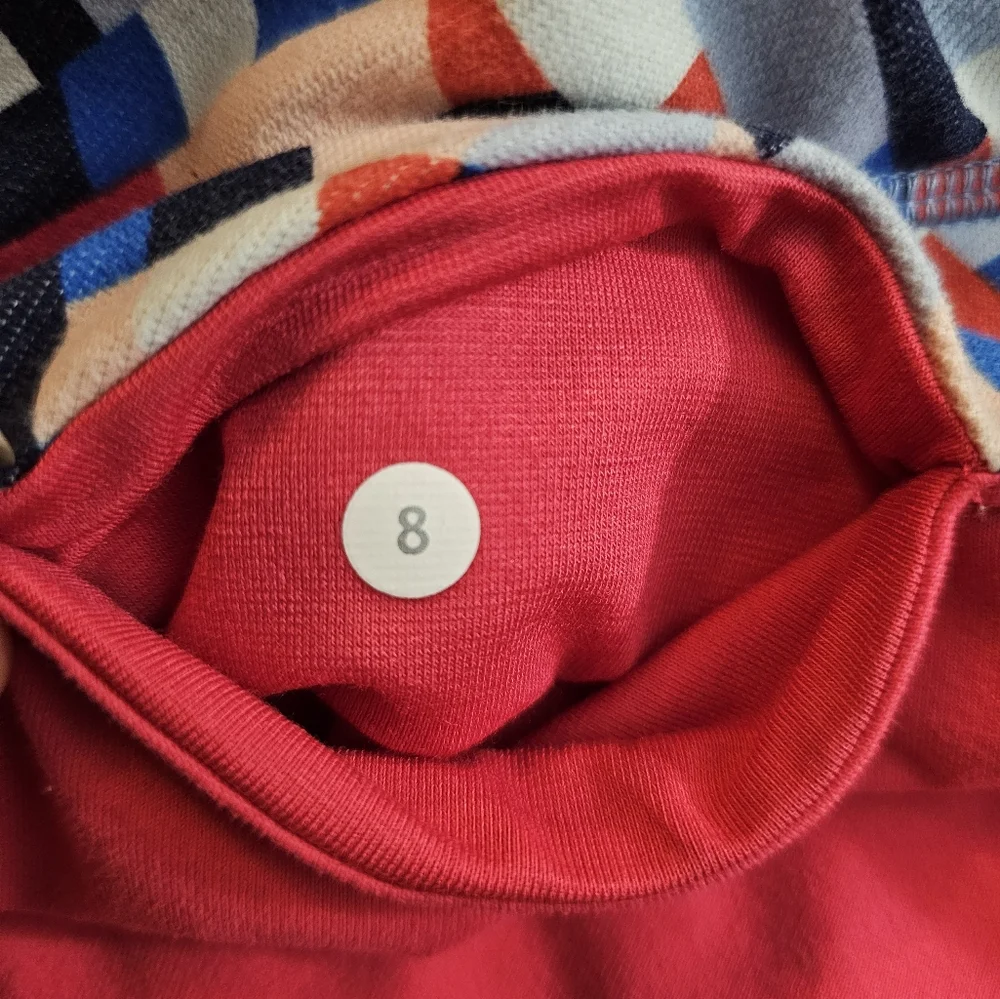 Lululemon Wunder Under Crop III Capoeira Multi - size 8 EUC! - Picture 5 of 5